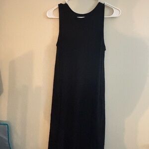 Time and Tru Black Tank Dress